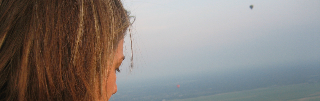 Een redactionele blik vanuit een luchtballon